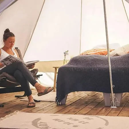 Glamping And Retreat - Telt 2 Vakker Glampingplass Med Landlig -midt I Ren Og Gronn Dom wakacyjny